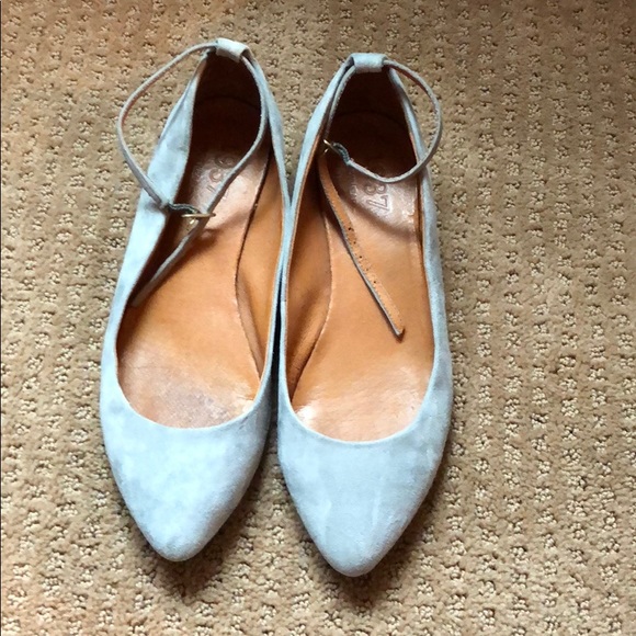 Madewell Shoes - Madewell suede wedge flats